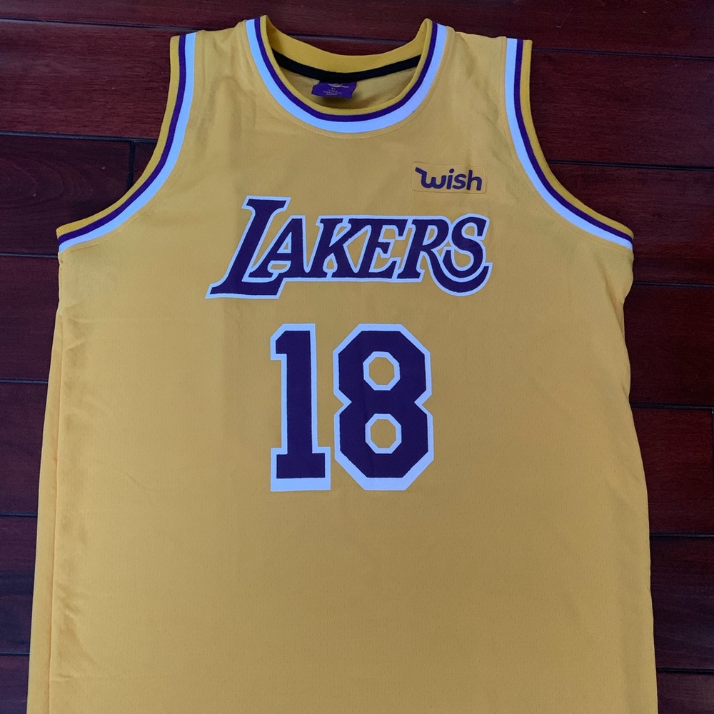 Lakers Wish Jersey 18 / 19 Year XL Men Rare Promo